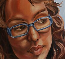 ... Self Portrait by Natalie Eck ... - flat,220x200,075,t.u2