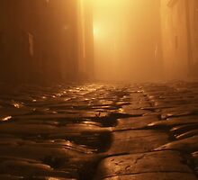 Erice di notte by Andrea Rapisarda