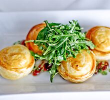 Food: Goats cheese tart by Vanessa Pike-Russell
