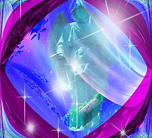 Have A Starlit Christmas Angel by Marie Sharp