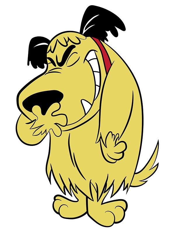 "Laughing Muttley" Stickers by Reece Caldwell | Redbubble