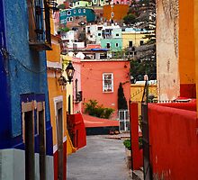 Guanajuato Lane by Skip Hunt