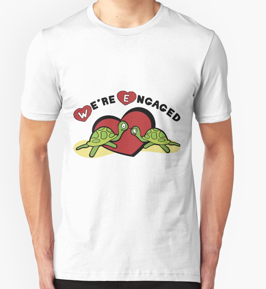 "Funny Engagement Engaged "We're Engaged"" TShirts & Hoodies by