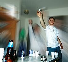 Beer Pong! by eelsblueEllen