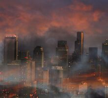 Surreal Seattle by starlitewonder