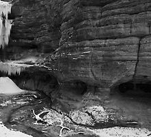 Ice In The Canyon by Joe Thill