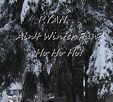Ryan, Christmas by Dayonda