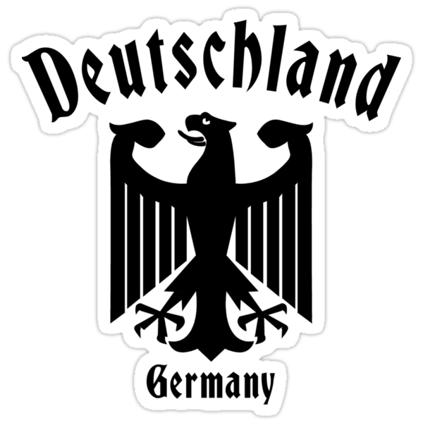 deutschland-germany-stickers-by-holidayt-shirts-redbubble