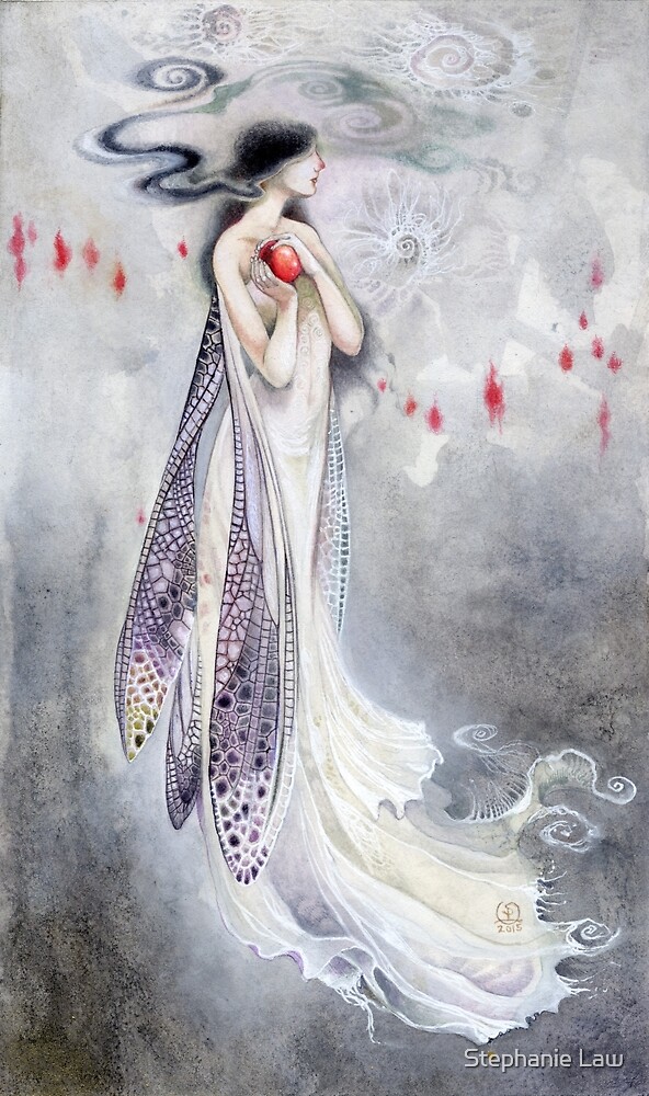 "Sylph dragonfly fairy " by Stephanie Law | Redbubble