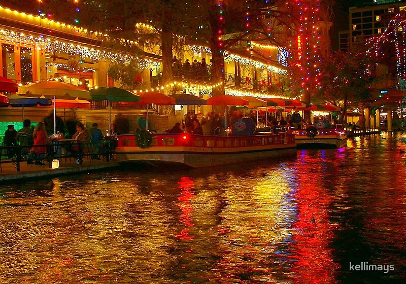 quot christmas lights on the san antonio river walk quot by quot christmas lights on the san antonio river walk quot by
