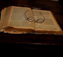 Grandfather's reading-glasses by bubblehex08