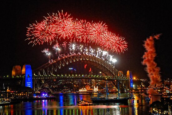 Sydney New Years Eve Fireworks