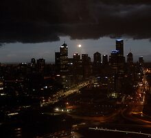 Stormy Melbourne by C1oud