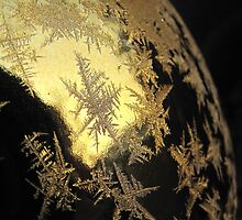 Ice Stars on Christmas Balls by Hans Bax