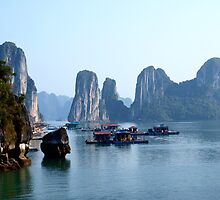 Waterfront Property -- Halong Bay, Vietnam by Gorper