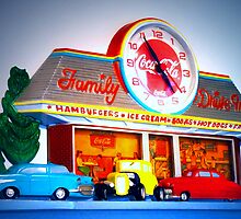 "Drive Into Time Sixties Style" by franticflagwave