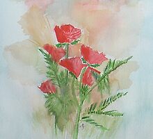 It's s'no Monet but it is ma' furst wee paintin' ever. by Alex Gardiner