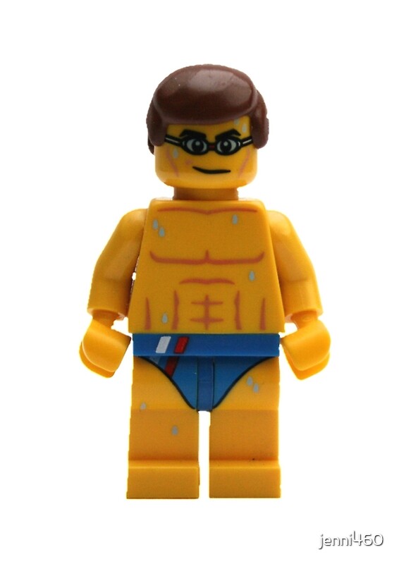 lego swimmer minifigure