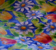 Daisies and Tulips by Maryanne Lawrence