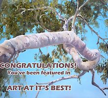 Congratulations! You've been featured in Art At I'ts Best by Diko