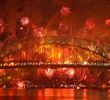 Explosions Around the Bridge (Sydney) by BGpix