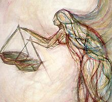 The Scales (Libra) by Leni Kae