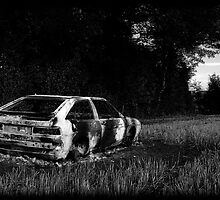 Burnt Out Scirocco by Luke Stevens