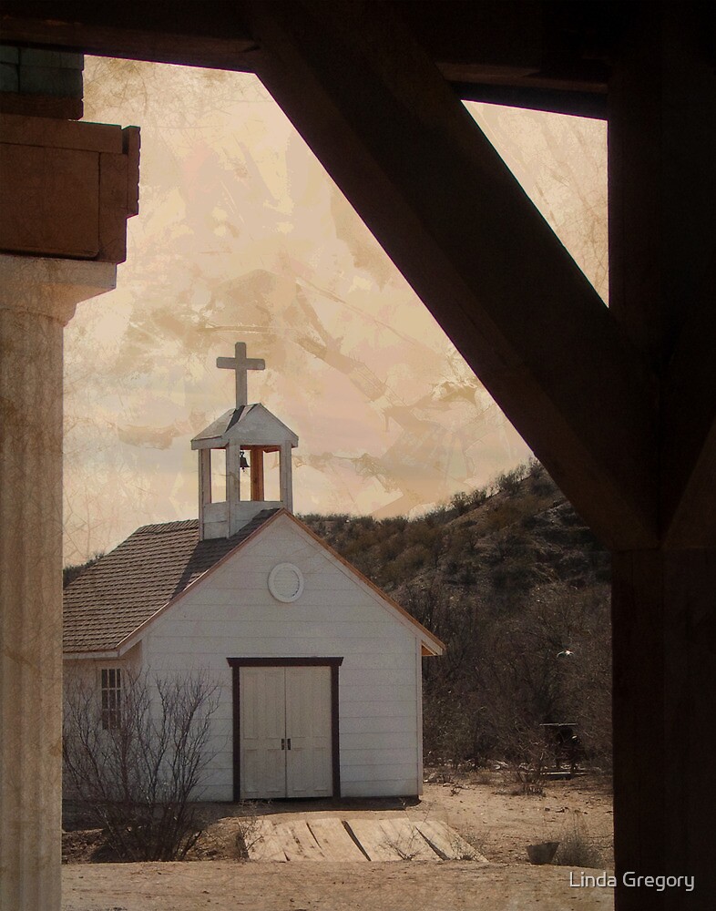 "Little White Church in the Valley" by Linda Gregory Redbubble
