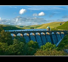 One of the Great dams in the Elan valley by MDSPhotoimages