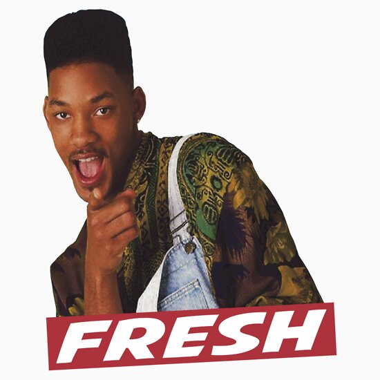 fresh prince tee shirts