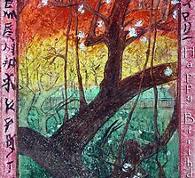 Van Gogh's Copie "Japonaiserie: Trees in Bloom" par Moi by RoyAllen Hunt