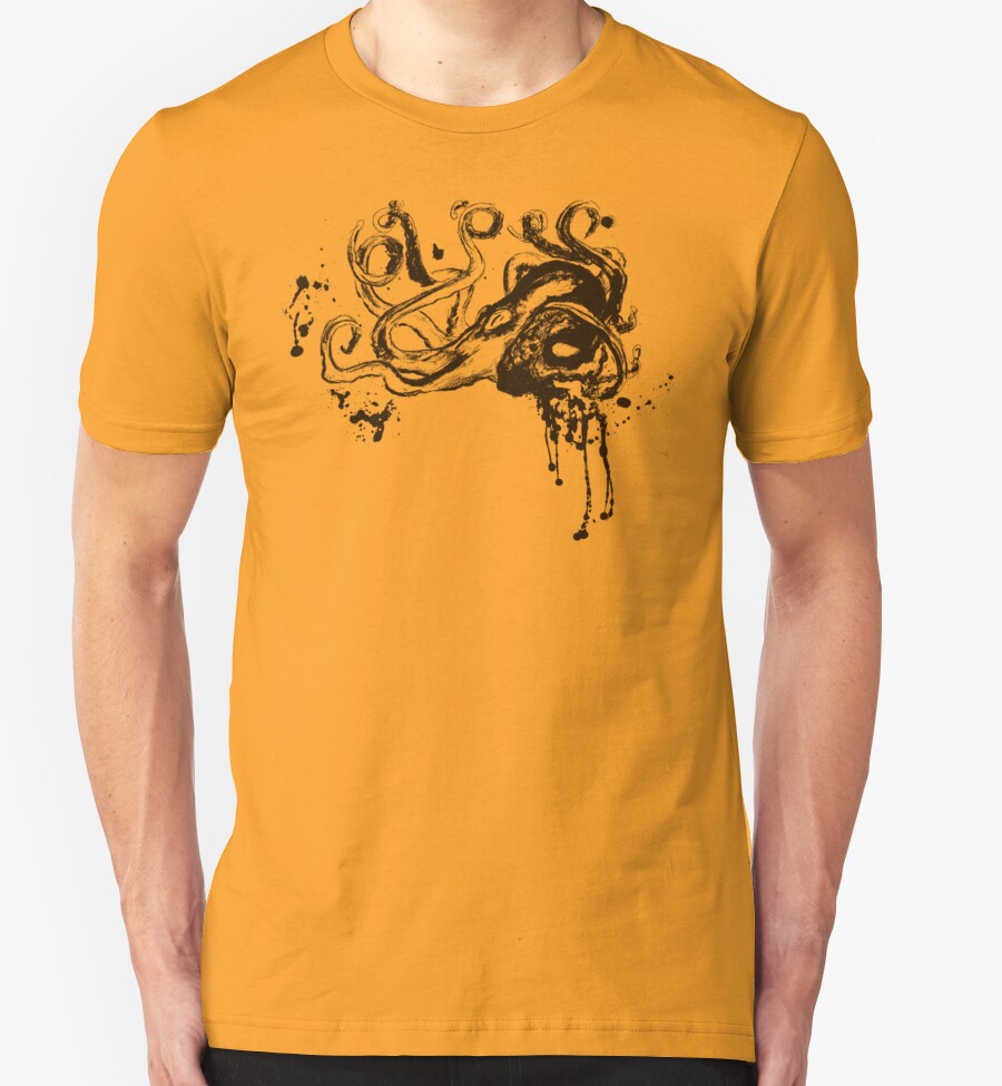 octopus ink t shirt