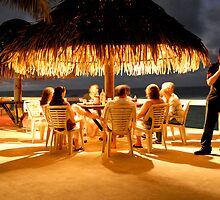 evening drinks by Paul Mercer-People
