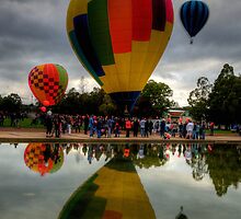 UP ! - Balloonfest,Canberra Australia - The HDR Experience by Philip Johnson