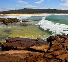 Short Point at Merimbula by Darren Stones