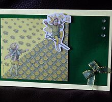 Card making project using fairies by anaisnais