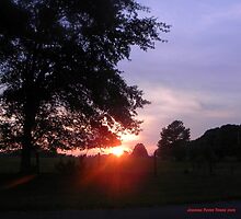Sunset start on Jackson Road by EclecticImages