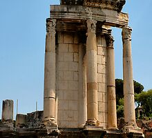 Temple of Vesta, Rome, Italy by buttonpresser