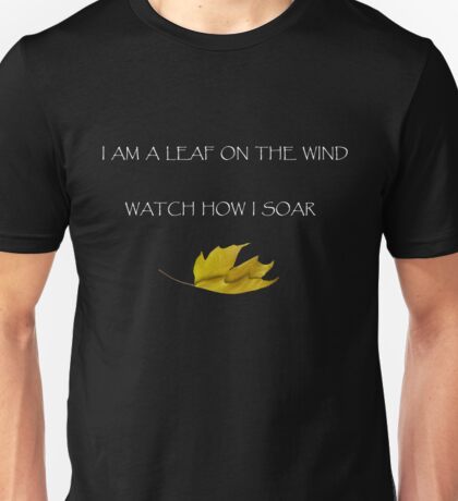 i am a leaf on the wind shirt