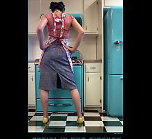 Fryin' in the Kitchen, ©2010 Roland Taylor by Roland Taylor