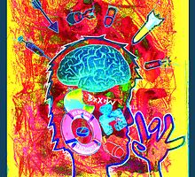 full pic of drawing-collage by Andrew Hennig
