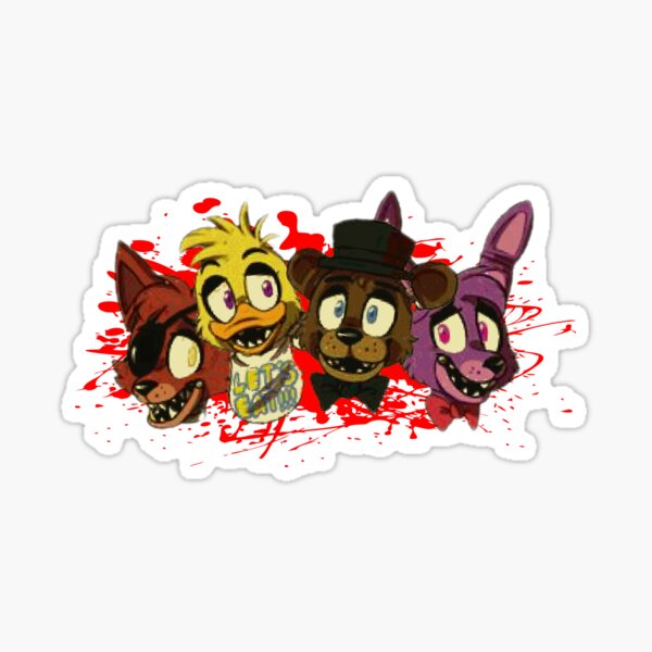 Nights At Freddys Stickers Redbubble