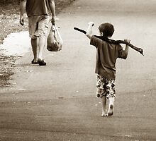 Boys & Sticks by Trish Woodford