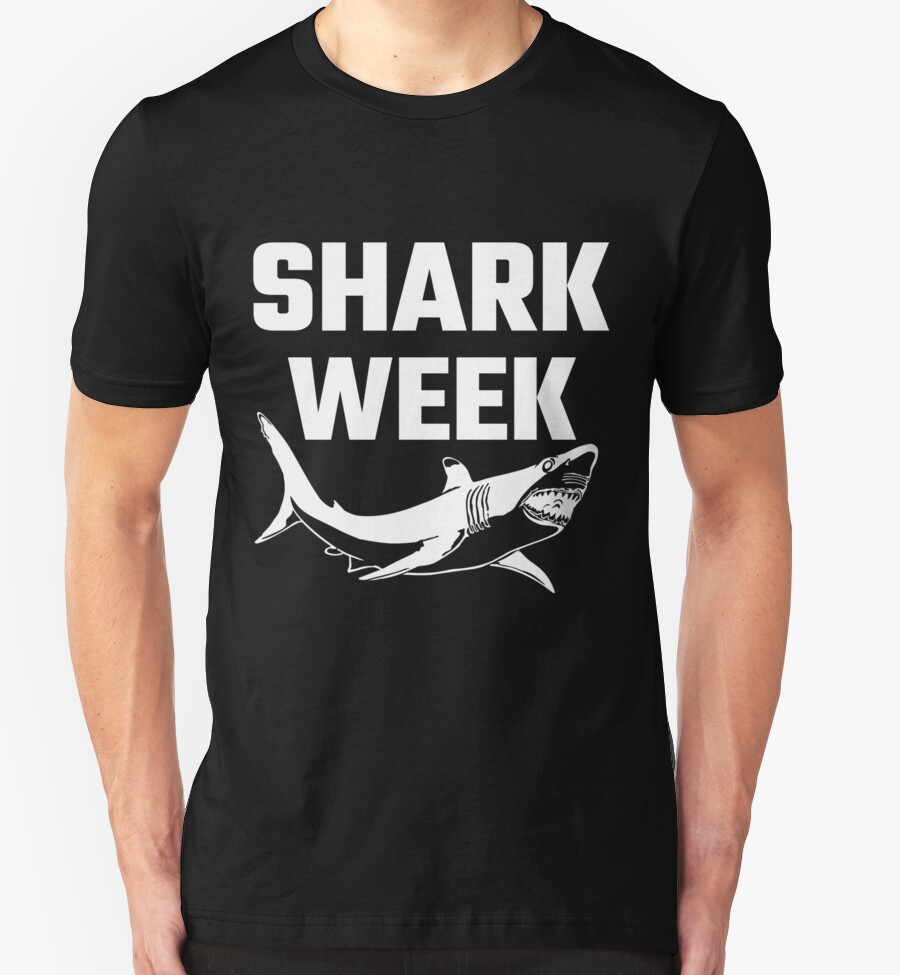 "Shark Week" TShirts & Hoodies by evahhamilton Redbubble