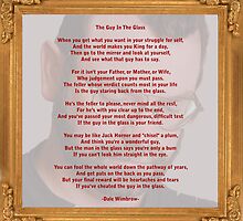 The Guy In The Glass by barnsis