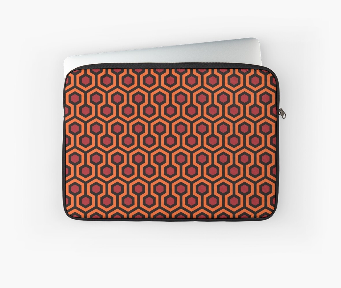 "The Shining Carpet pattern " Laptop Sleeves by sirllamalot Redbubble