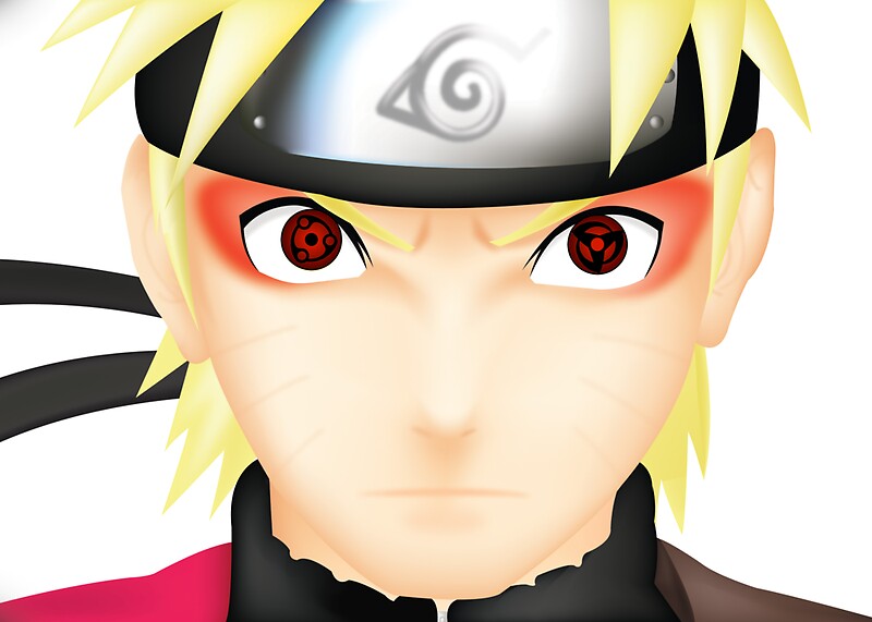 Mangekyou Sharingan Naruto By Lucablight Redbubble