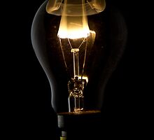 Nuclear powered lightbulb by Nigel Johnson