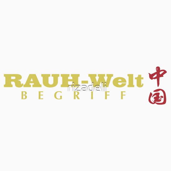 rauh welt begriff shirt