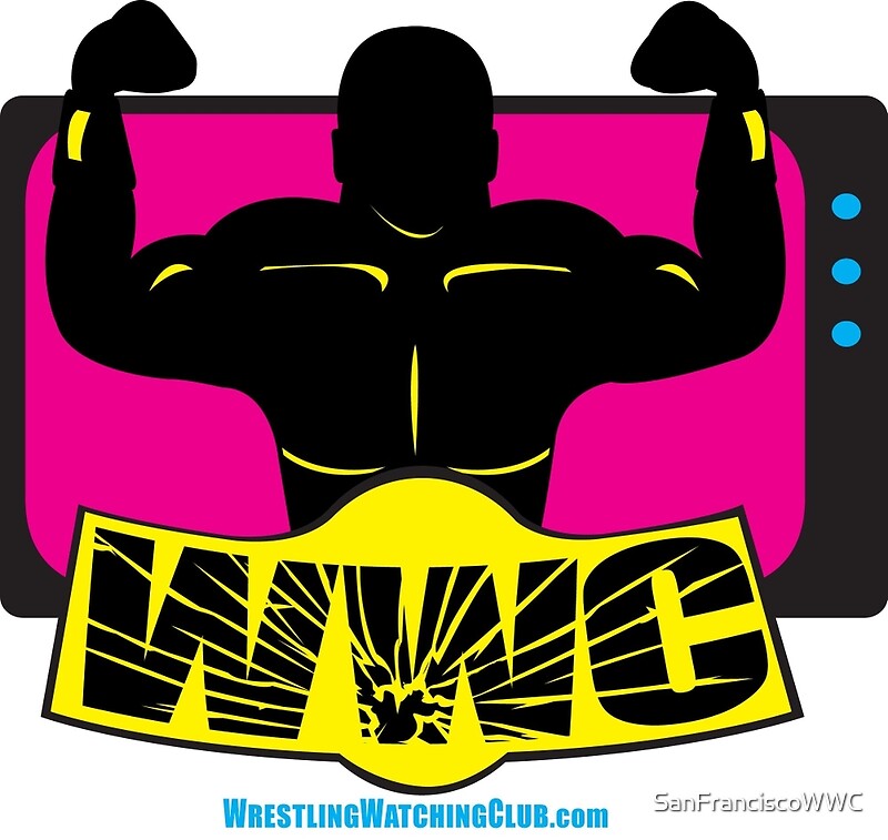 SFWWC Funky Retro Wrestling Logo 80s Style by SanFranciscoWWC